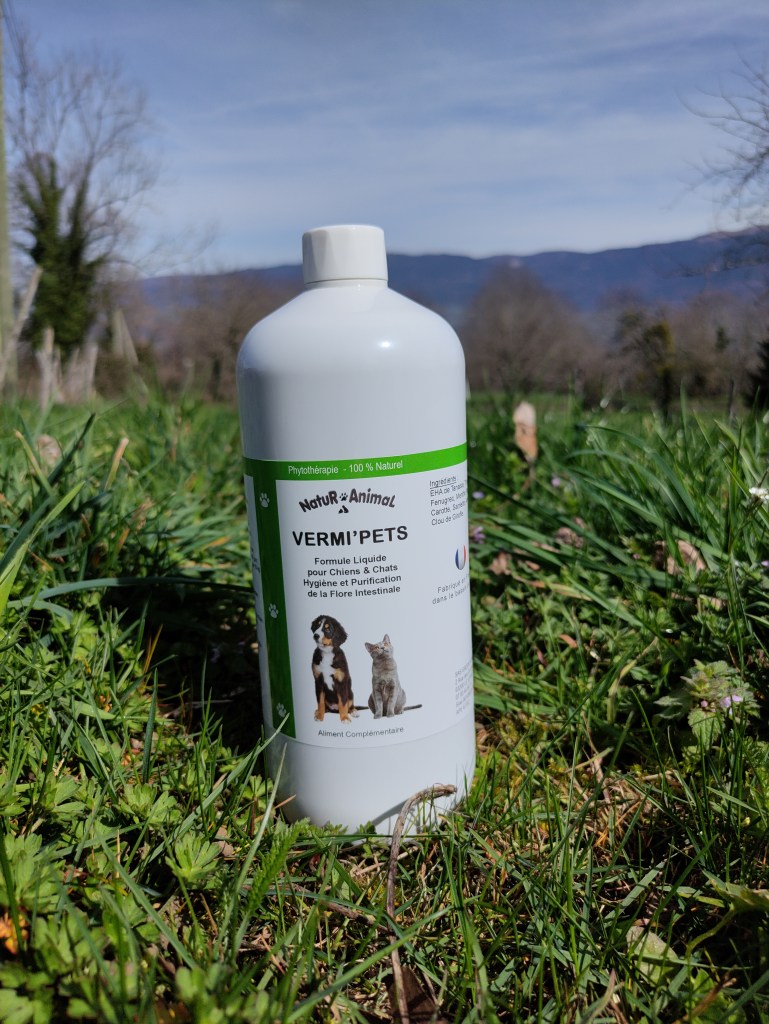 Flacon de 1l pour chien et chat